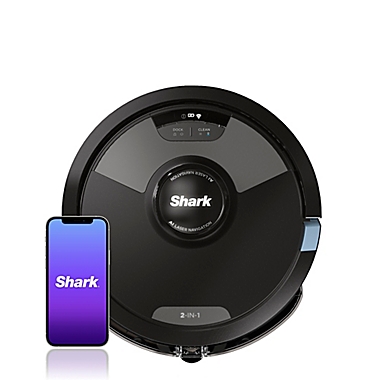 Shark AI Ultra 2-in-1 Robot Vacuum and Mop with Matrix Clean Navigation in Black. View a larger version of this product image.