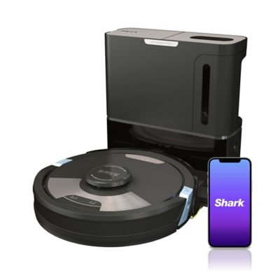 Shark AI Ultra 2-in-1 Robot Vacuum and Mop with XL HEPA Self-Empty Base in Black