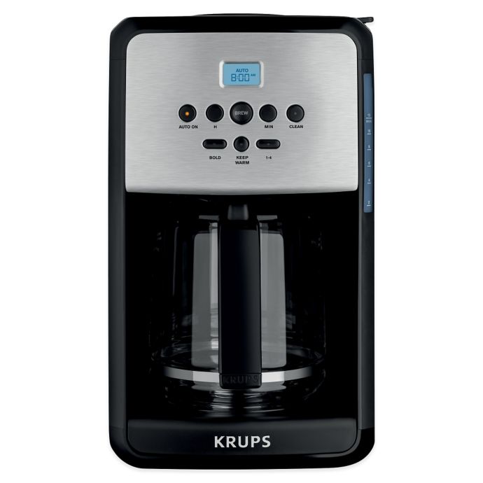 Krups® 12Cup Savoy Programmable Coffee Maker Bed Bath and Beyond Canada