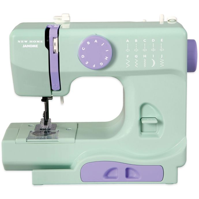 Janome Mystical Mint Portable Sewing Machine Bed Bath and Beyond Canada