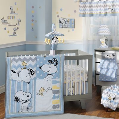 Lambs & Ivy&reg; My Little Snoopy&trade; Crib Bedding Collection
