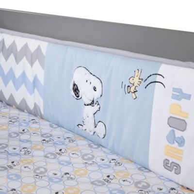 lambs & ivy my little snoopy 4 piece crib bedding set