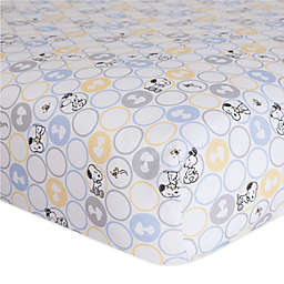 Lambs & Ivy® My Little Snoopy™ Fitted Crib Sheet