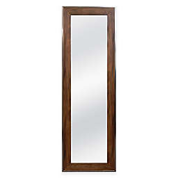 Door Solutions&trade; Over-the-Door 17.5" x 53.5"  Mirror in Walnut Woodgrain