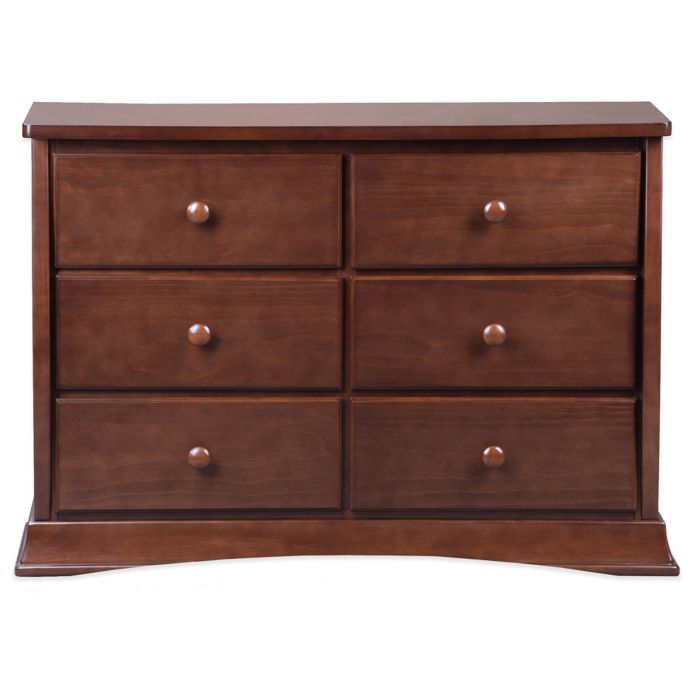 Delta Bentley 6 Drawer Dresser In Chocolate Bed Bath Beyond