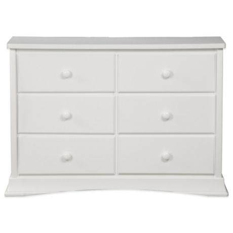 Delta Bentley 6 Drawer Dresser In White Buybuy Baby