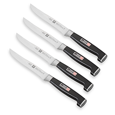 ZWILLING&reg; Twin Four Star II 4-Piece Steak Knife Set. View a larger version of this product image.