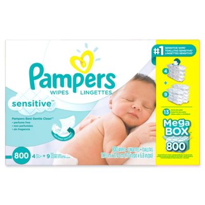 pampers newborn sensitive wipes