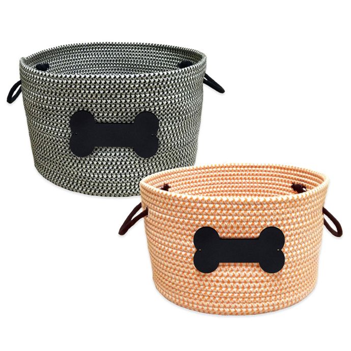 black toy basket