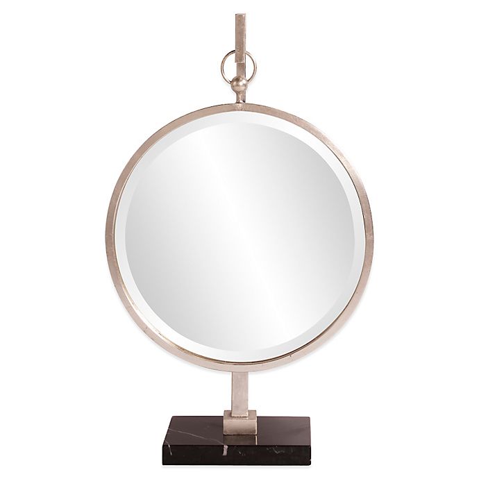 Inch Medallion Silver Mirror, 18 X 30 Mirror