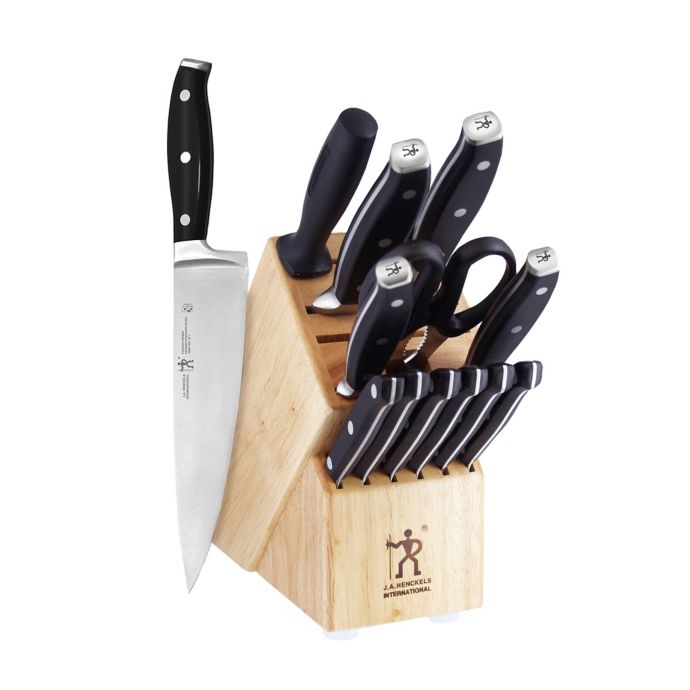J A Henckels International Premio 14 Piece Cutlery Block Set Bed Bath Beyond