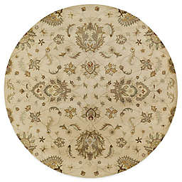 Kaleen Mystic-Europa 7-Foot 9-Inch Round Rug in Ivory
