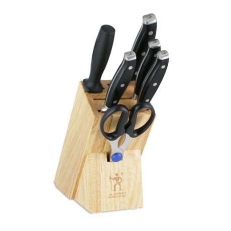 J A Henckels International Forged Premio 7 Piece Knife Block Set Bed Bath Beyond