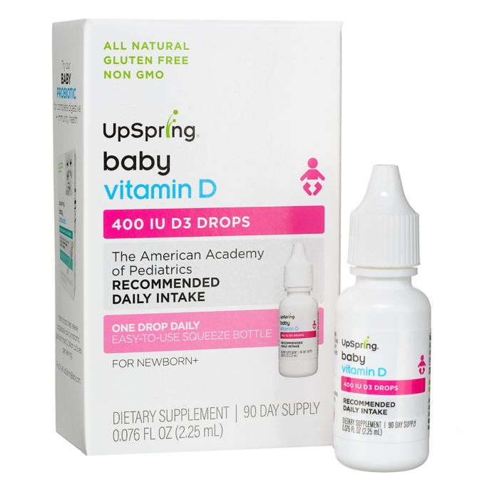 Upspring Wellbaby D 400 Iu Vitamin D Supplement