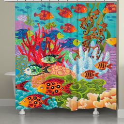 Lovely shower curtains multi colored Bright Colored Shower Curtains Bed Bath Beyond