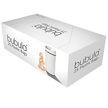 Bubula&trade; 25-Count Plastic Diaper Pail Refill Bags. View a larger version of this product image.