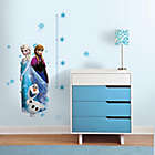 Alternate image 2 for Disney&reg; &quot;Frozen&quot; Anna, Elsa, and Olaf Peel and Stick Giant Growth Chart