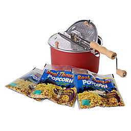 WhirleyPop™ Stovetop 6 qt. Popcorn Popper and Theater Party Pack in Barn Red