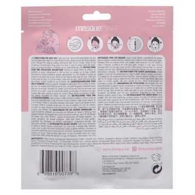 masqueBAR&trade; 1-Count Sheet Mask in Pink Clay. View a larger version of this product image.
