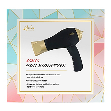 Aria Beauty Ionic Mini Blow Dryer. View a larger version of this product image.