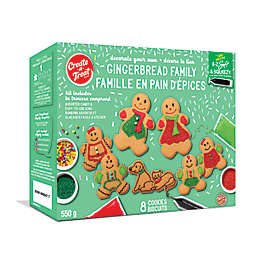 Create a Treat 8-Piece Decorate Your Own Gingerbread Family Kit