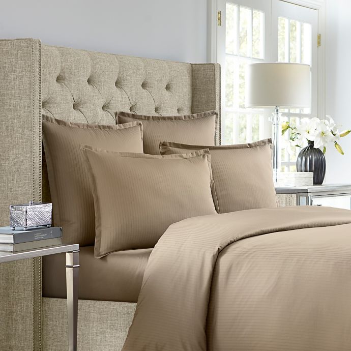 Wamsutta® 620ThreadCount Stripe Duvet Cover Bed Bath and Beyond Canada