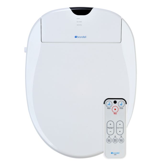Brondell Swash Bidet Toilet Seat in White Bed Bath and Beyond Canada