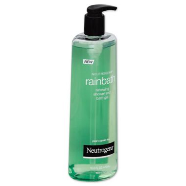 Neutrogena&reg; Rainbath&reg; 16 oz. Renewing Shower and Bath Gel in Pear and Green Tea. View a larger version of this product image.