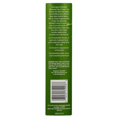 Neutrogena&reg; Rainbath&reg; 16 oz. Renewing Shower and Bath Gel in Pear and Green Tea. View a larger version of this product image.