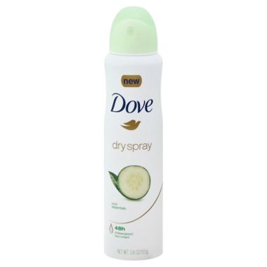 Dove&reg; 3.8 oz. Dry Spray Antiperspirant in Cool Essentials. View a larger version of this product image.