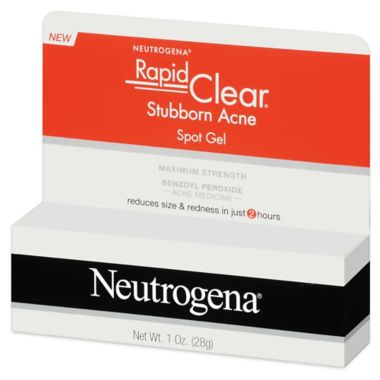 Neutrogena&reg; Rapid Clear&reg; 1 oz. Stubborn Acne Spot Gel. View a larger version of this product image.