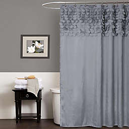 Lillian Shower Curtain in Grey