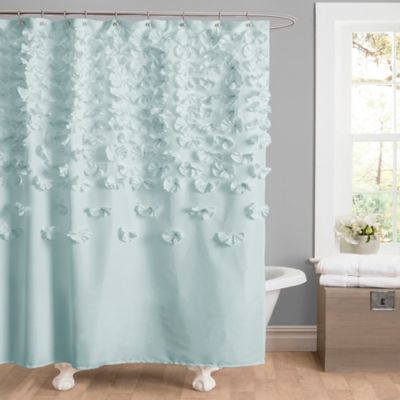 Lucia Shower Curtain Bed Bath Beyond, Dark Teal Shower Curtain