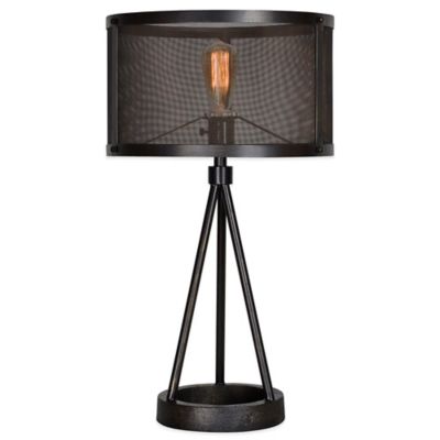 Ren-Wil Livingstone Table Lamp in Black 