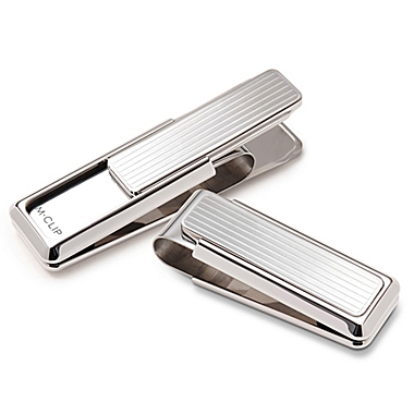M-Clip Monterey Plated Channeled Slide Money Clip. View a larger version of this product image.