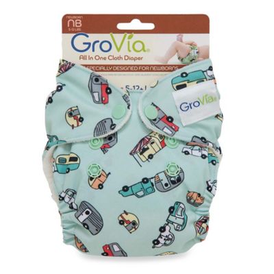 GroVia® Newborn All-in-One Cloth Diaper 