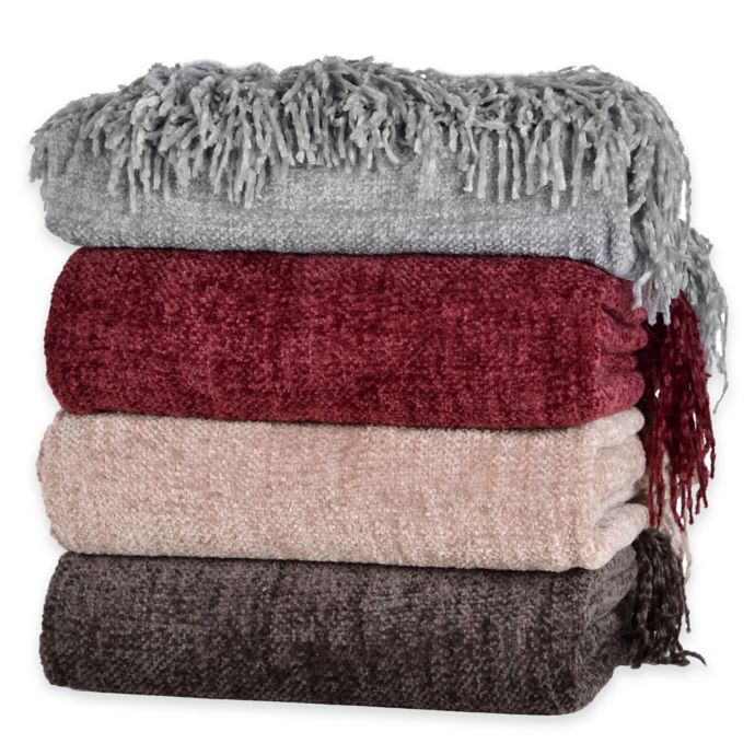 Berkshire Blanket® Chenille Comfort Throw | Bed Bath & Beyond