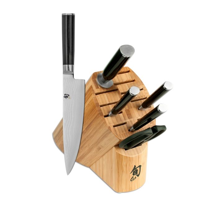 Shun Classic 7Piece Knife Block Set Bed Bath & Beyond