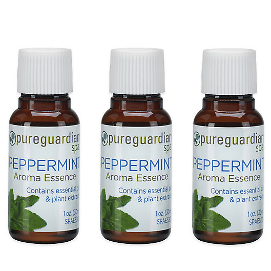 Alternate image 1 for PureGuardian® 3-Pack 1 oz. Peppermint Aroma Essence Oil