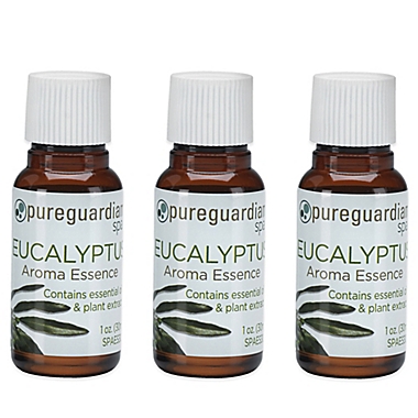 PureGuardian&reg; 3-Pack 1 oz. Eucalyptus Aroma Essence Oil. View a larger version of this product image.