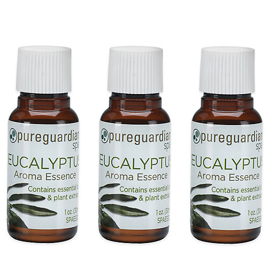Alternate image 1 for PureGuardian® 3-Pack 1 oz. Eucalyptus Aroma Essence Oil