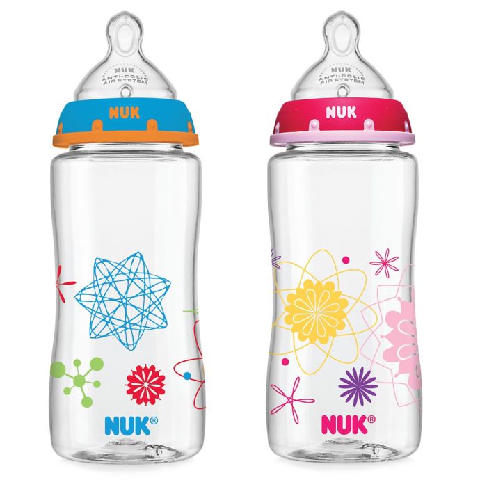 NUK® Advanced 2Count 10 oz. Orthodontic Bottles buybuy BABY