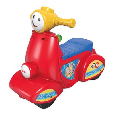 fisher price laugh and learn scooter