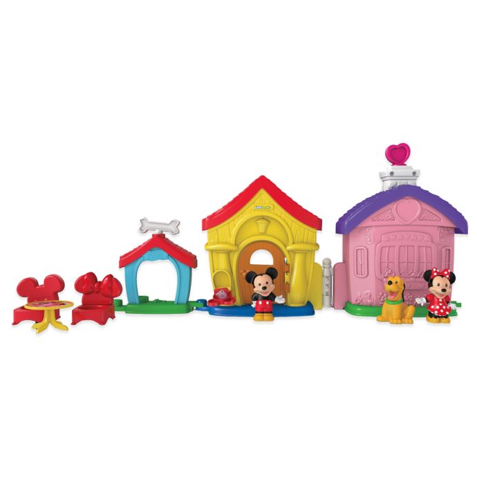 Fisher Price Little People Mickey And Minnie S House Play Set Buybuy Baby