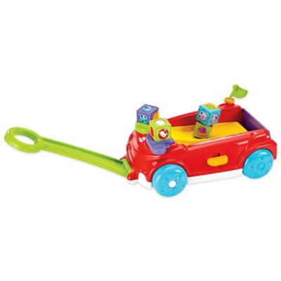 fisher price peek a blocks wagon