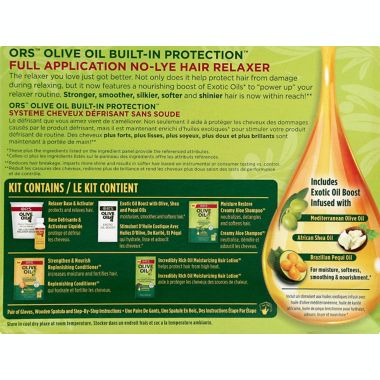 ORS&trade; Normal No-Lye Built-In Protection Hair Relaxer Kit. View a larger version of this product image.
