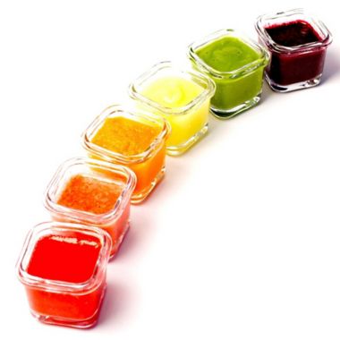 Wean Green&reg; 6-Pack Baby Feeding Starter Set with Smart Clip Lids. View a larger version of this product image.