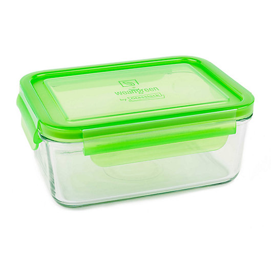 Alternate image 1 for Wean Green® 36 oz. Meal Tub in Pea