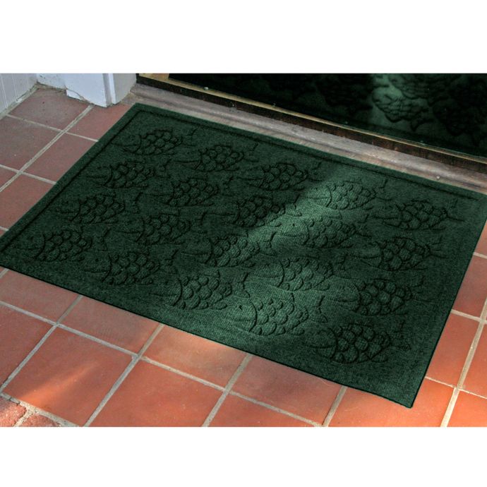 Weather Guard™ 23Inch x 35Inch Tropical Fish Mat Bed Bath & Beyond