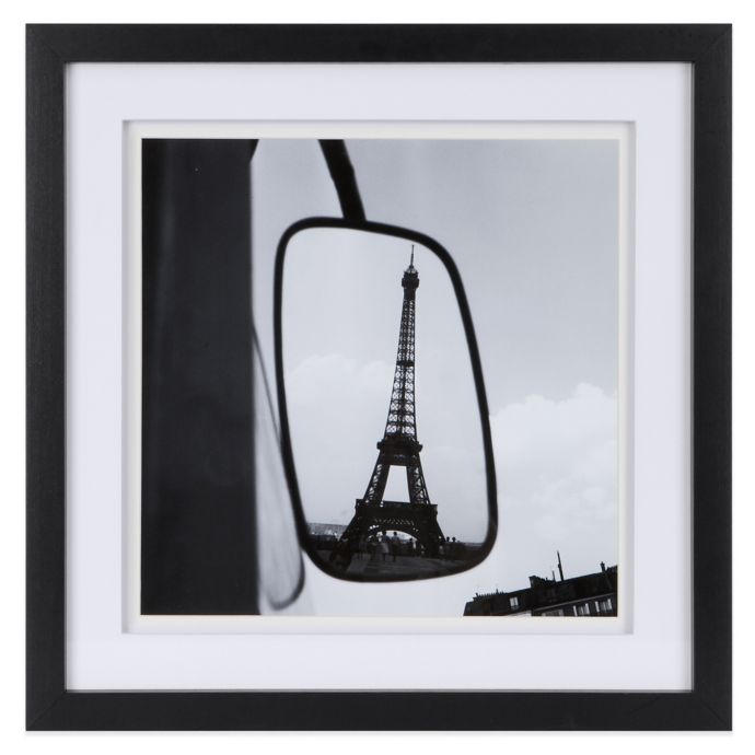 Inkivy Paul Almasy Eiffel Tower Reflection Framed Art Bed - 